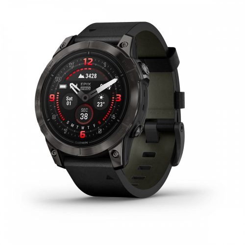 umnye-chasy-garmin-epix-pro-gen-2-sapphire-edition-47-mm-titanovyj-ugolno-seryj-dlc-chernyj-kozhanyj-remeshok