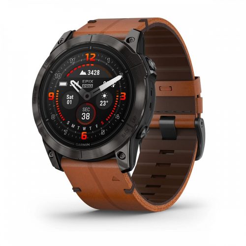 umnye-chasy-garmin-epix-pro-gen-2-sapphire-edition-51-mm-titanovyj-ugolno-seryj-dlc-korichnevyj-kozhanyj-remeshok