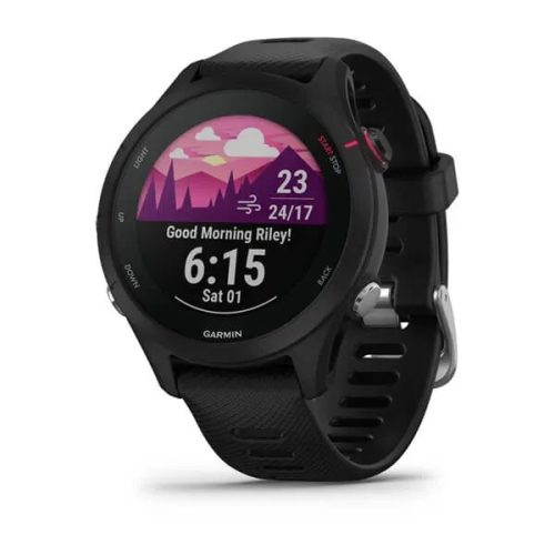 umnye-chasy-garmin-forerunner-255s-music-s-chernym-remeshkom