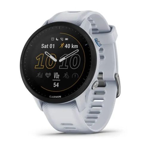 umnye-chasy-garmin-forerunner-955-s-belym-remeshkom